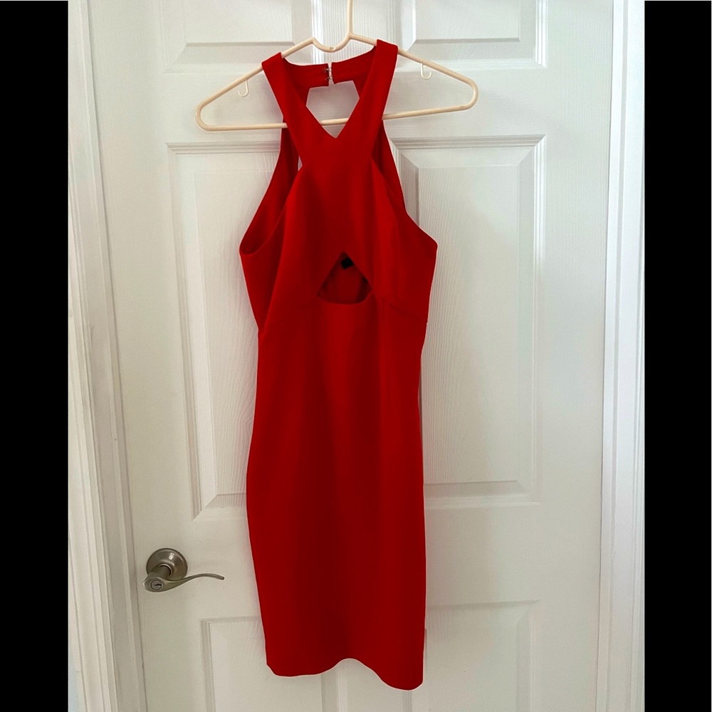 Bcbg dress Orange red sz 2